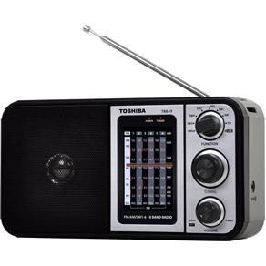 Rádio Portátil Fm/Am/Usb Mp3 Tr849 Preto Semp Toshiba - Preto