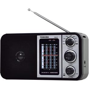 Rádio Portátil Fm/am/usb Mp3 Tr849 Preto Semp Toshiba