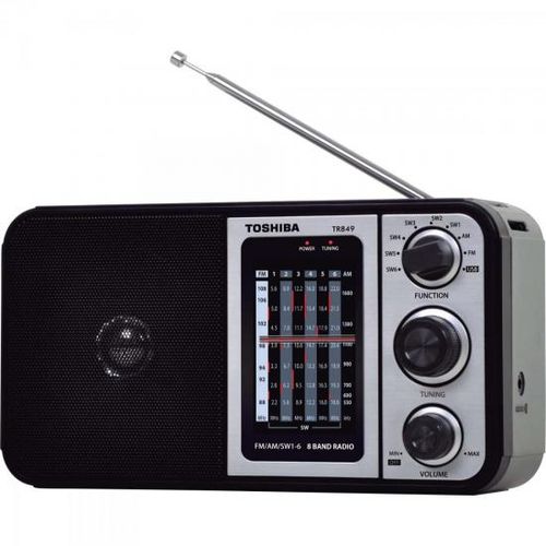 Rádio Portátil Fm/am/usb Mp3 Tr849 Preto Semp Toshiba