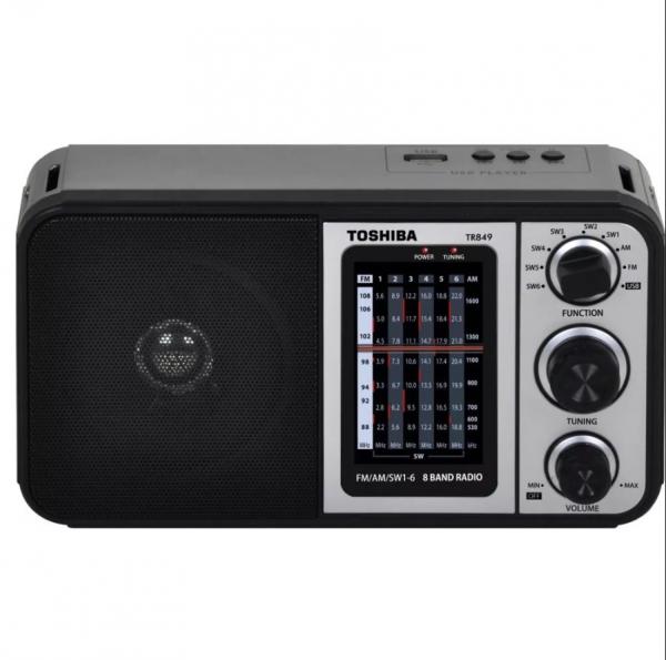 Rádio Portátil FM Multibanda TR849- Toshiba