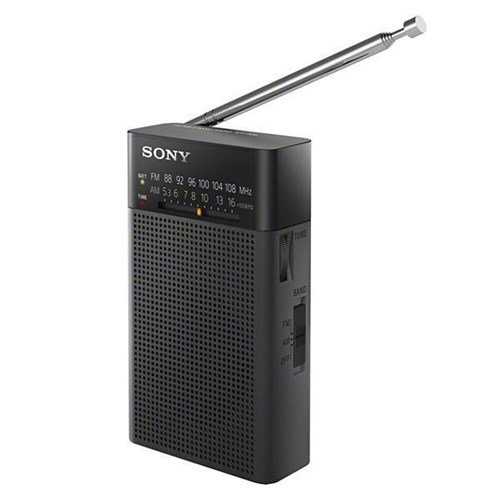 Rádio Portátil Sony Fm/am Icf-P26 Preto
