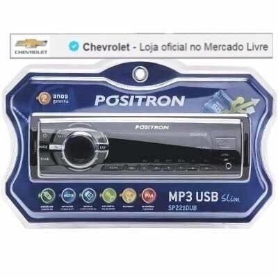 Rádio Positron Sp2210 Ub Usb Sd Mp3 Player Fm 98550659