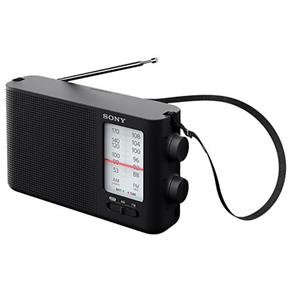Rádio Sony ICF-19 500mW Bandas AM/FM a Pilha - Preto