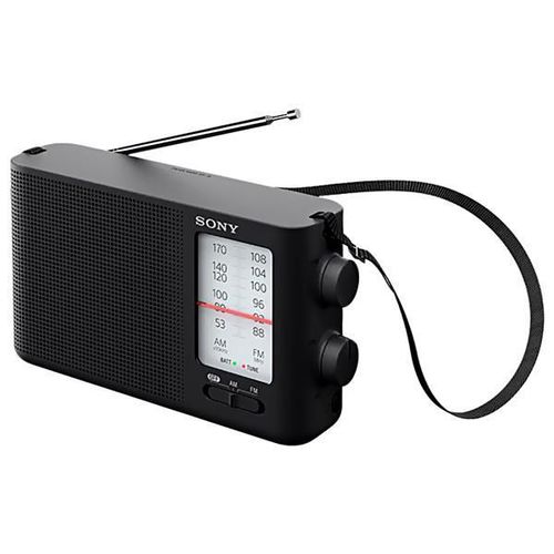 Rádio Sony Icf-19 500mw Bandas Am-fm a Pilha - Preto