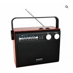 Rádio Vintage 10w Caixa De Som Bluetooth Usb Sd P2