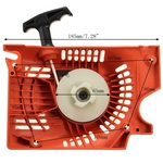 Red Recoil Pull Starter Pull Start Para Chinese Chainsaw 4500 5200 5800 45cc 52cc 58cc