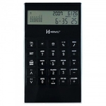 Relógio Calculadora e calendário Herweg Preto 8506-035