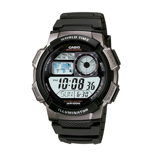 Relógio Casio Masculino Preto Digital Ae-1000W-1Bvdf