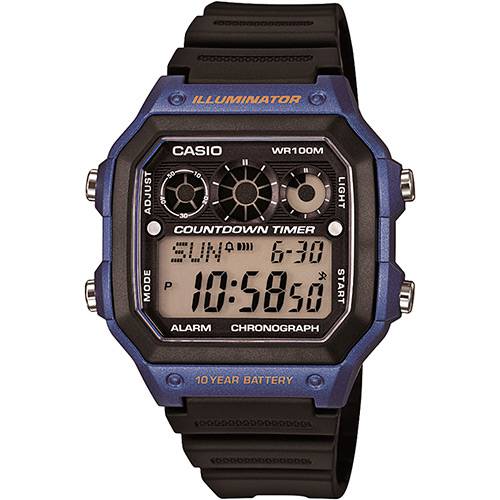Relógio Masculino Casio Digital Esportivo AE-1300WH-2AVDF
