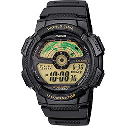 Relógio Masculino Esportivo AE-1100W-1BVDF Casio Preto
