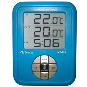 Relógio Termômetro Digital MT220 Azul - Minipa