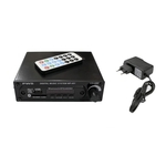 Reprodutor MP3 com leitor USB, Cartão SD, Bluetooth e Radio FM | Saída RCA e Controle remoto | PWS | MP-401