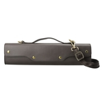 Portable flute box Resistente à água flauta Bolsa em courino Gig Bag Box para flauta transversal com alça de ombro ajustável