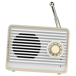 Retro Alto-falante Bluetooth Vintage Mini Nostálgico Baixo Pesado Novo