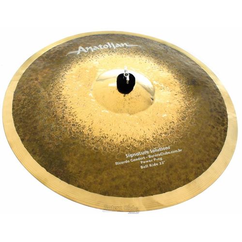 Ride Anatolian Prototype Series Power Ping Bell 22¨ Signature Solutions By Domene Cymbals