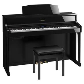 Roland HP-605 CBL Piano Digital com Estante e Banco