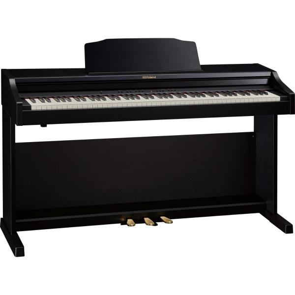 Roland - Piano Digital Compacto + Banco BNC05 BK2 + RP501R CB