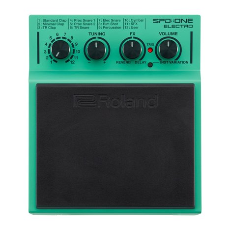 Roland Spd-1E Pad de Percussão Digital Leve e Compacto