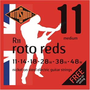 Rotosound R11 Roto Reds Elec Guitar Strings 1148w