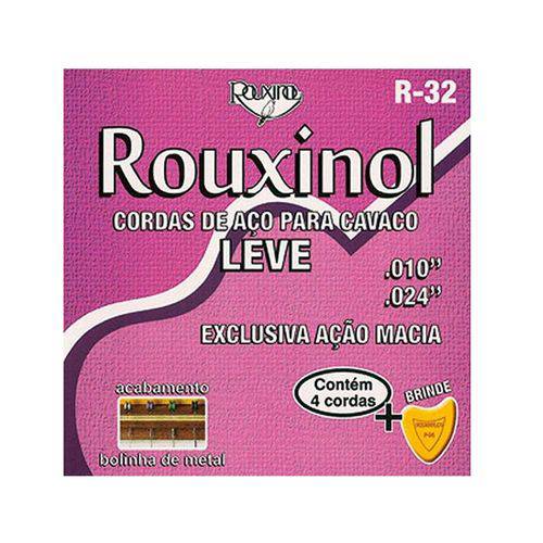 Rouxinol - Cordas para Cavaquinho Leve com Bolinha R32