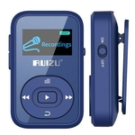 LOS RUIZU X26 8GB Clipe Desporto Bluetooth MP3 MP4 Music Player tela OLED Lossless Som Excelente desempenho