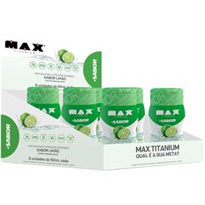 +Sabor (Caixa 6 Unidades) - Max Titanium - Limão