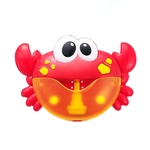 Sapo Crab bolha máquina da música Bolha de banho máquina elétrica bolha