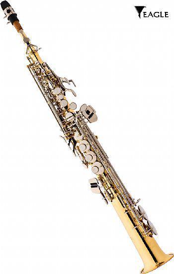 Sax Soprano Sib - Eagle Sp502 Ln