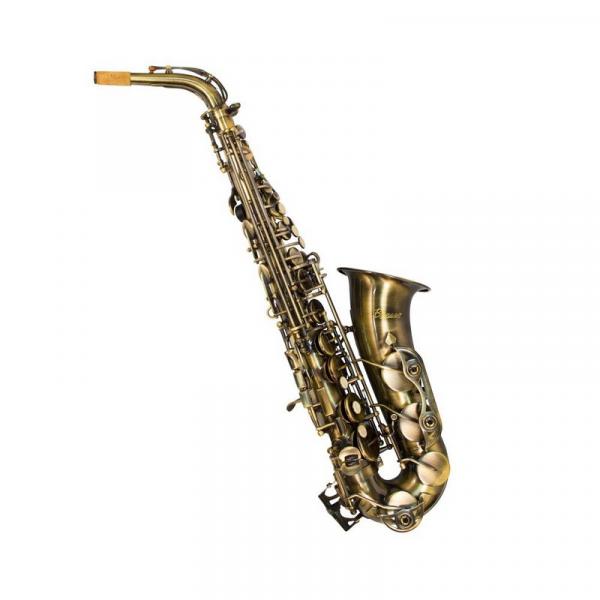 Saxofone Alto Benson BSAC-1V Envelhecido Eb com Case