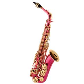 Saxofone Alto com Case SA500 TPK Eagle Trans Pink