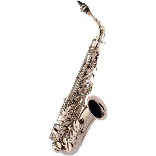 Saxofone Alto Eagle Sa500 em Mib (Eb) com Case - Niquelado
