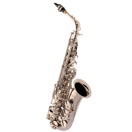 Saxofone Alto Eagle Sa500 N Niquelado + Case