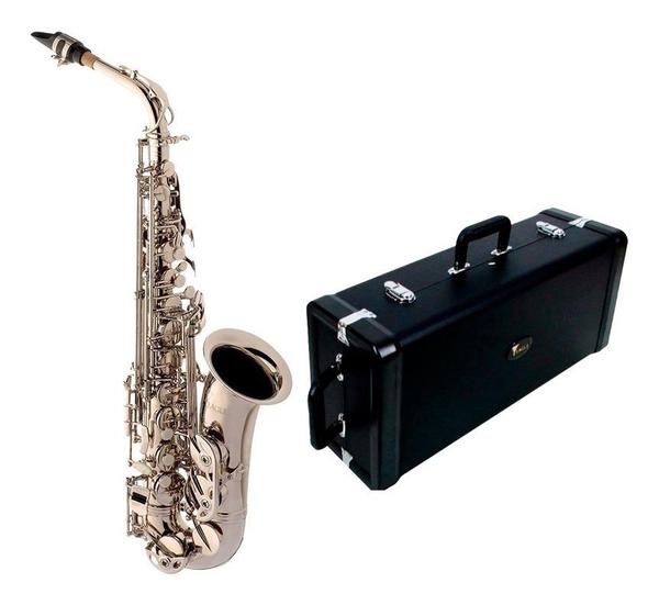Saxofone Alto Eagle SA500N Mib (Eb) com Case Extra Luxo