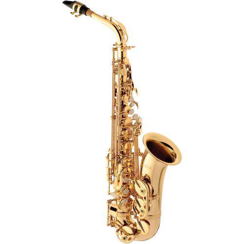 Saxofone Alto Eagle Sa501 Sax Laqueado Eb com Case