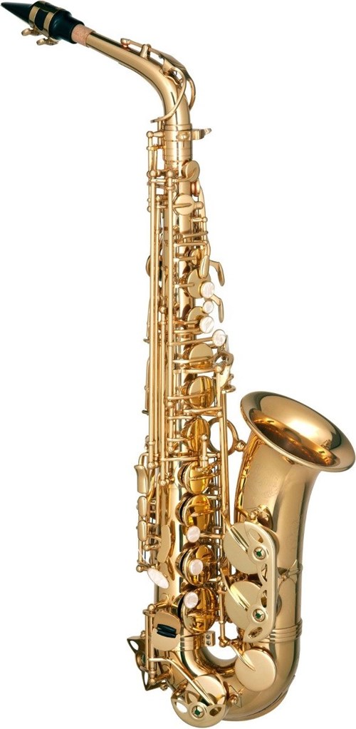 Saxofone Alto Hsa400 Glq Laqueado Hofma com Case