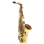 Saxofone Alto Jahnke JSAH001 Laqueado Mi Bemol