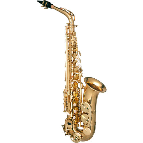 Saxofone Alto Mib Eb Laqueado Dourado Hofma HSA400 By Eagle