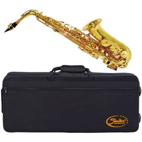 Saxofone Alto Shelter Sft-6430l Sax Alto com Case
