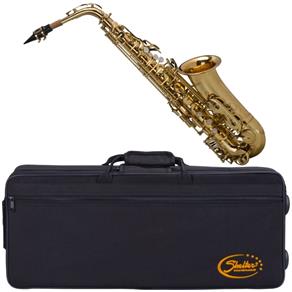 Saxofone Alto Shelter Sgft-6430l Sax Alto com Case