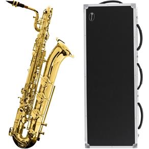 Saxofone Baritono Mí Bemol HBS-110L Laqueado Harmonics com Estojo