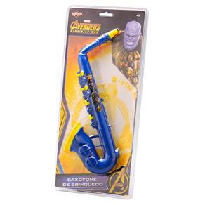 Saxofone Infantil Toyng Vingadores - Azul