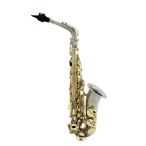 Saxofone Milano Alto Chaves Douradas Mi Bemol Eb + Estojo + Acessórios