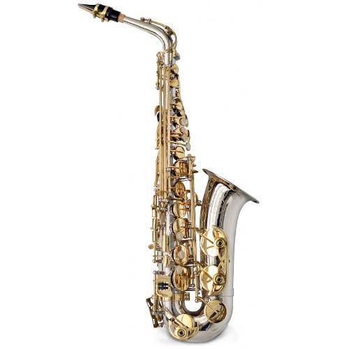 Saxofone Milano Alto Dois Tons Mi Bemol Eb + Estojo + Acessórios
