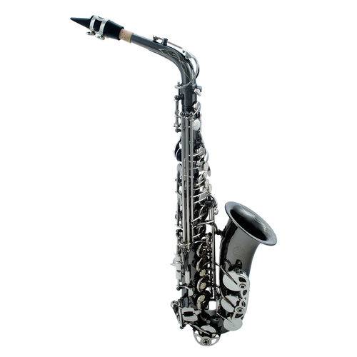 Saxofone Milano Alto Madre Pérola Mi Bemol Eb + Estojo + Acessórios