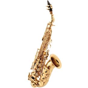 Saxofone Soprano Curvo em Sib Sp508 - Eagle