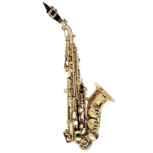 Saxofone Soprano Curvo Sib C/ Es Tjs6433-1l Shelter