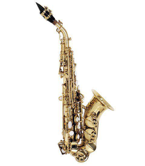Saxofone Soprano Curvo TJS6433-1L Shelter
