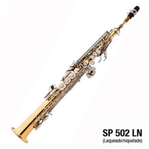 Saxofone Soprano Eagle SP502 LN em Sib + Case Luxo