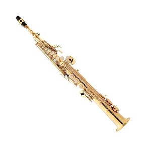 Saxofone Soprano em Si Bemol (Bb) Eagle Corpo Laqueado SP502