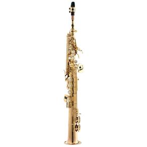 Saxofone Soprano Hoyden Sib Estojo Luxo HSS 25L Laqueado